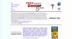 Desktop Screenshot of freeinternetdoctor.com