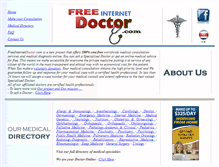 Tablet Screenshot of freeinternetdoctor.com